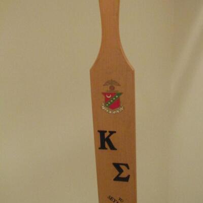 Vintage University of Nebraska Kappa Epsilon Alpha Psi Chapter Fraternal Paddle