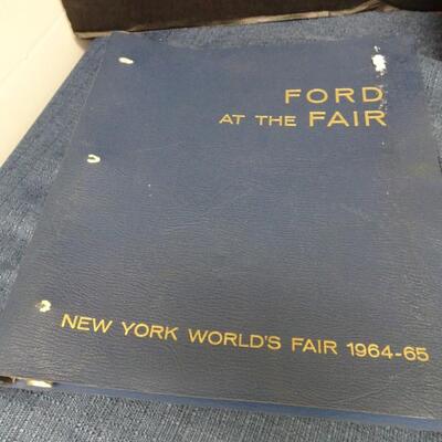 LOT 463  1964 FORD NEW YORK WORLD'S FAIR PAPERWORK/SALE KIT