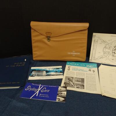 LOT 463  1964 FORD NEW YORK WORLD'S FAIR PAPERWORK/SALE KIT