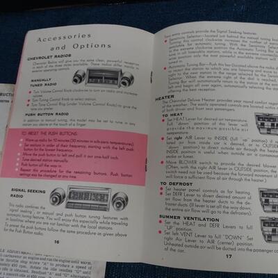 LOT 464     1957 CHEVROLET PAPERWORK