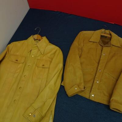LOT 476  VINTAGE MENS JACKETS