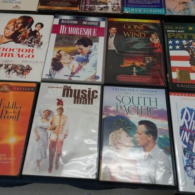 LOT 485  VHS AND DVD COLLECTION
