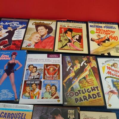 LOT 485  VHS AND DVD COLLECTION