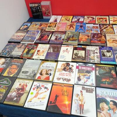 LOT 485  VHS AND DVD COLLECTION