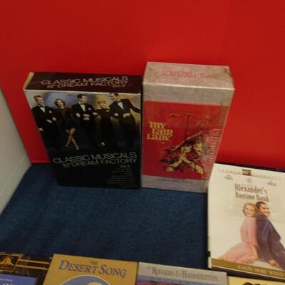 LOT 485  VHS AND DVD COLLECTION