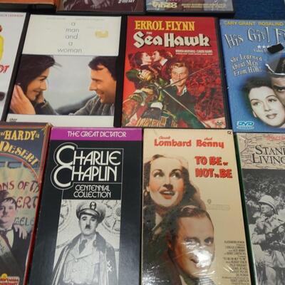 LOT 486  VHS AND DVD COLLECTION