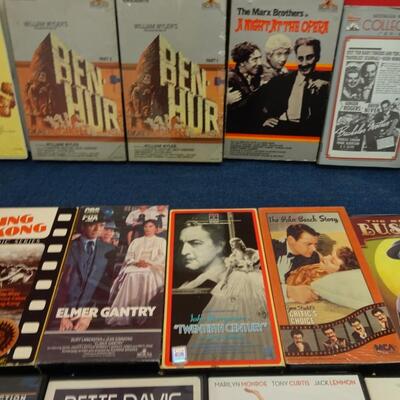 LOT 486  VHS AND DVD COLLECTION