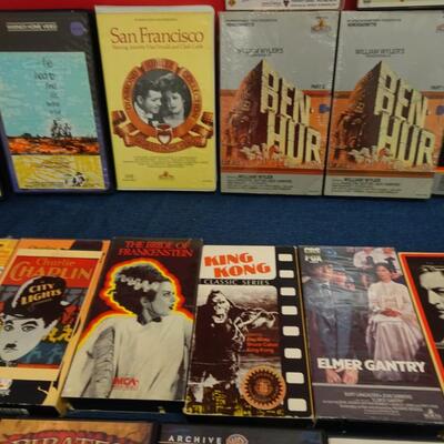 LOT 486  VHS AND DVD COLLECTION