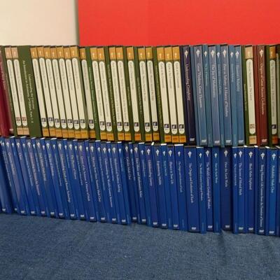 LOT 496  THE GREAT COURSES DVD/BOOKS   (46 LESSONS)
