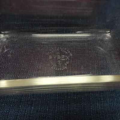 LOT 497  GLASS BAKEWARE