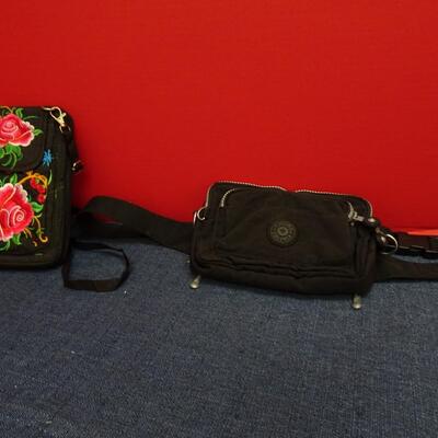 LOT 499  KIPLING FANNY PACK AND UNBRANDED PHONE BAG