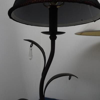 LOT 512  TWO TABLE LAMPS