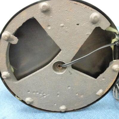 LOT 513  TWO FLOOR LAMPS. WITH METAL BASE