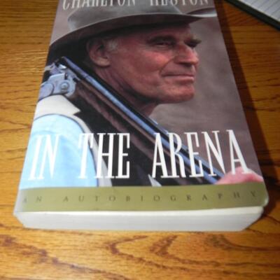 LOT 117 SIGNED COPY "IN THE ARENA"