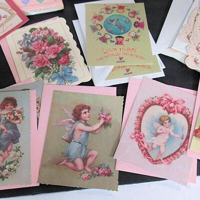 Lot of Modern Valentine Cards, Invitations