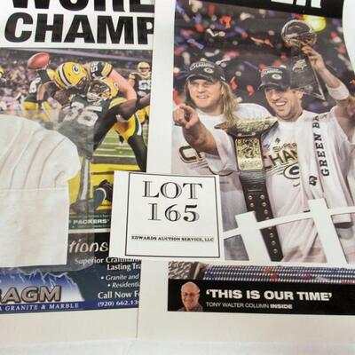 Green Bay Packers Super Bowl Win Laminated Posters, Chef's Hat