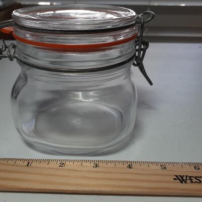 Fidenza locking glass jar