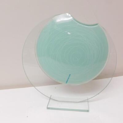 Contemporary Abstract Glass Vase