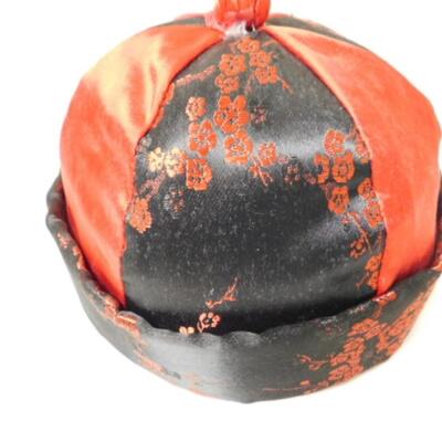 Chinese Mandarin Hat with Tassels