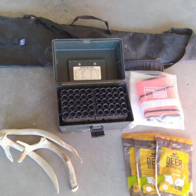 LOT 228   AMMO BOX AND MORE
