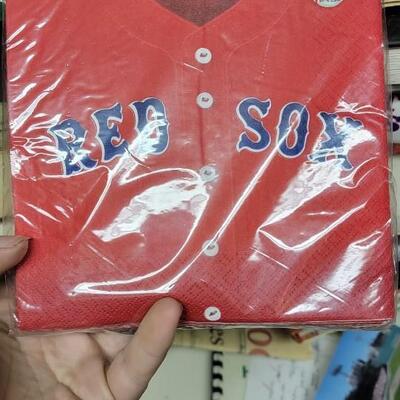Brand New Red Sox Napkins! These are awesome!