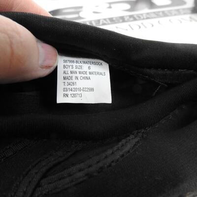 Shoes 6 pairs: sizes 6-8: Nike, Oxide water shoes, flip flops NEW, boots