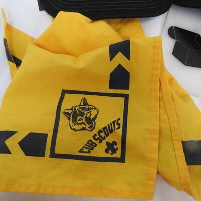 9 Hats & Cub Scout bandana: Utah  State hat, Nomad, Swiss Days, Cate