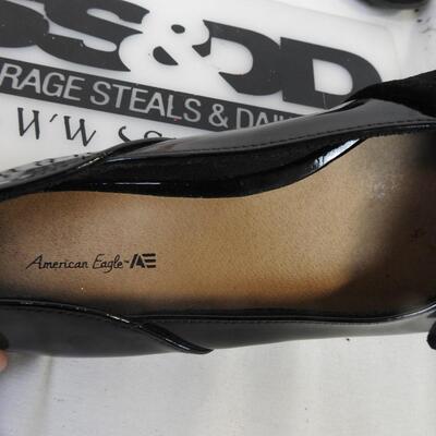 Girls shoes 4 pairs sizes 12-3 1/2: Converse, American Eagle