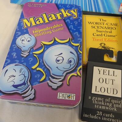 Games 6 pc lot:Newlywed Game, Malarky, How To Host A Murder, Worst Case Scenario