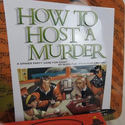 Games 6 pc lot:Newlywed Game, Malarky, How To Host A Murder, Worst Case Scenario