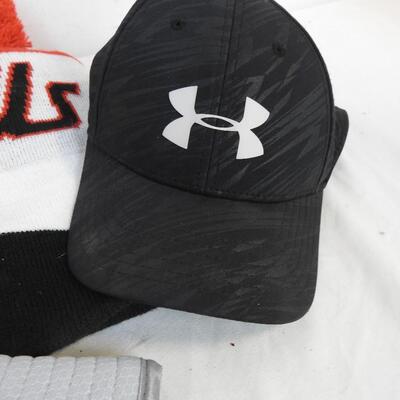 Hats,--6 John Deere, Bulls, Charlotte Hornets, NFL, Kansas City, Under Armour