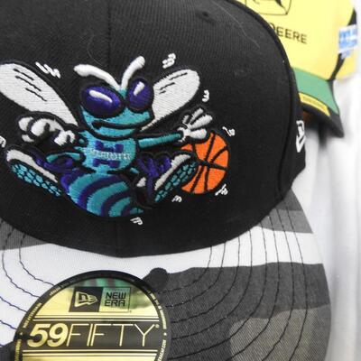 Hats,--6 John Deere, Bulls, Charlotte Hornets, NFL, Kansas City, Under Armour