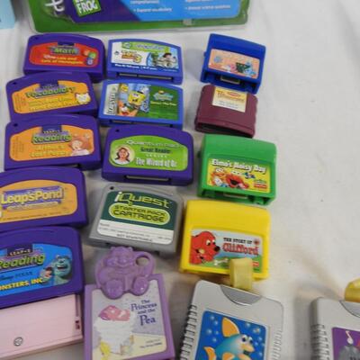 Electronic Game lot: LeapFrog, Game Gear, Leapster, Playskool, Fisher Price