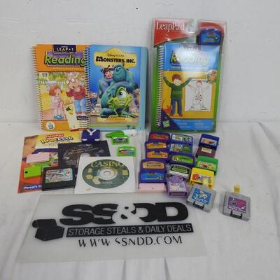 Electronic Game lot: LeapFrog, Game Gear, Leapster, Playskool, Fisher Price