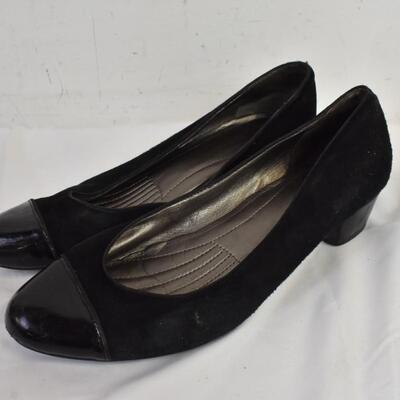 7 Pairs of Heels and Flats: Nike, Aerosoles, Brands and Sizes in Description