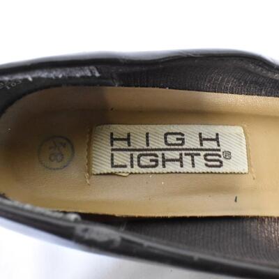 7 Pairs of Heels and Flats: Nike, Aerosoles, Brands and Sizes in Description