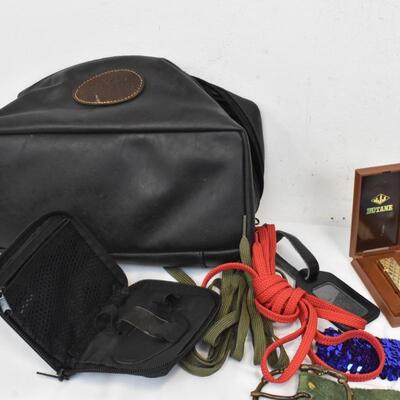 Personal Care Lot: Belts, Carry Caddy Case, Wallets, Gloves, Nail Polish & More!
