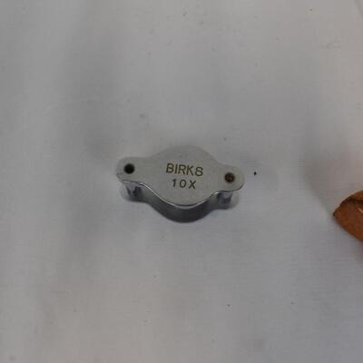 Birks 10x Magnifier and Case