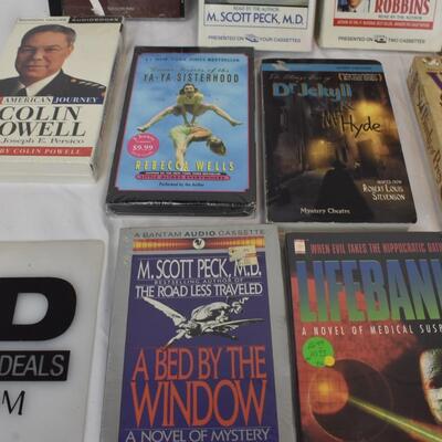 12 pc Media, CDs, Cassette Tapes: Up From The Hills -to- Bad Luck and Trouble