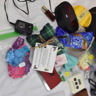 Personal Care Lot: Hampshire Bag, Glacier Gear Bottle and Lunch Box, Soap, Alarm