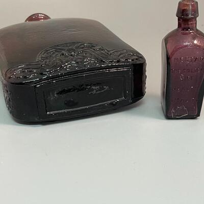 Pretty purple bottle