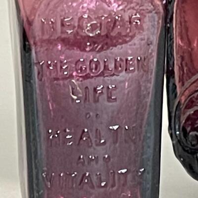 Pretty purple bottle