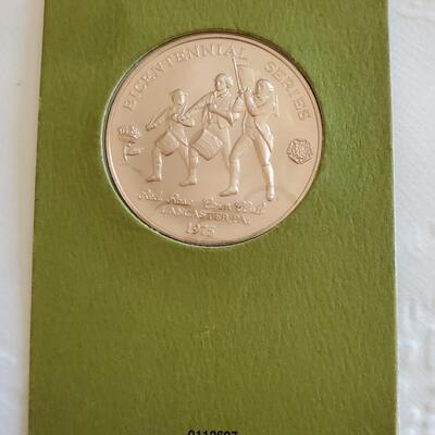 David Ramsay Historian of the Revolution Solid Franklin Bronze Bicentennial Coin Medal Token