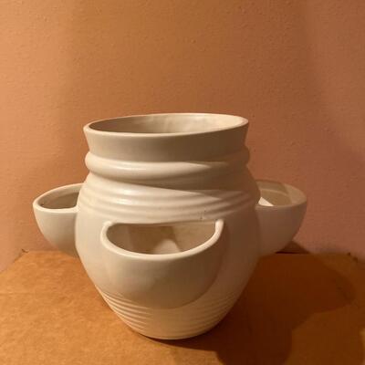 Vintage McCoy pottery large strawberry planter