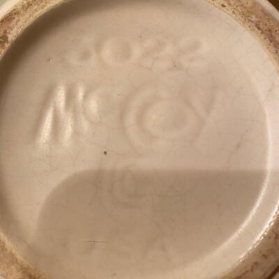 Vintage McCoy pottery large strawberry planter