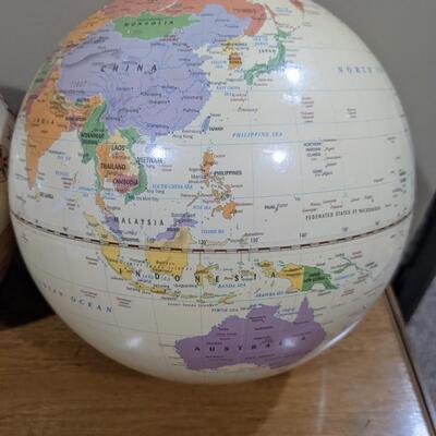 Decorative World Vase and Globe