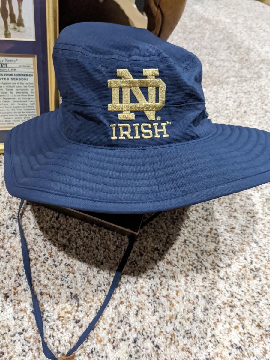 Notre dame bucket hat new arrivals