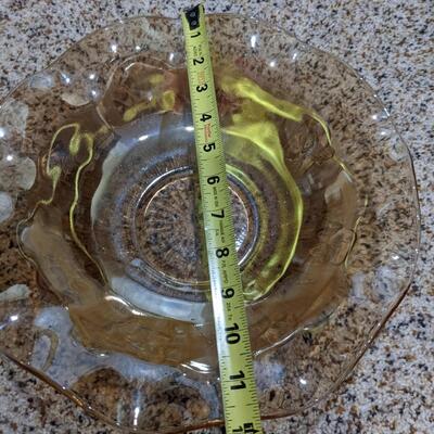 Vintage Irridescent Glass Bowl