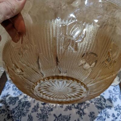 Vintage Irridescent Glass Bowl