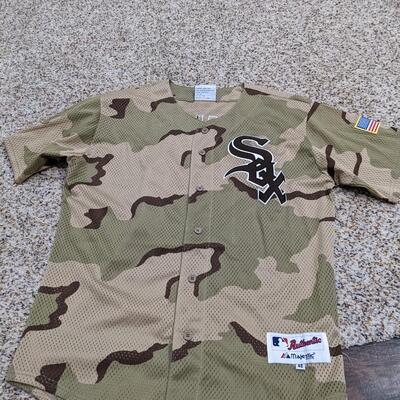 Majestic Authentic MLB White Sox Military day jersey